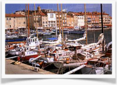 Der alte Hafen "Vieux Port" von St. Tropez